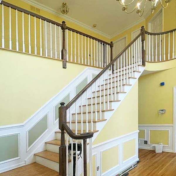 Railing and Spindles Painting Project Image