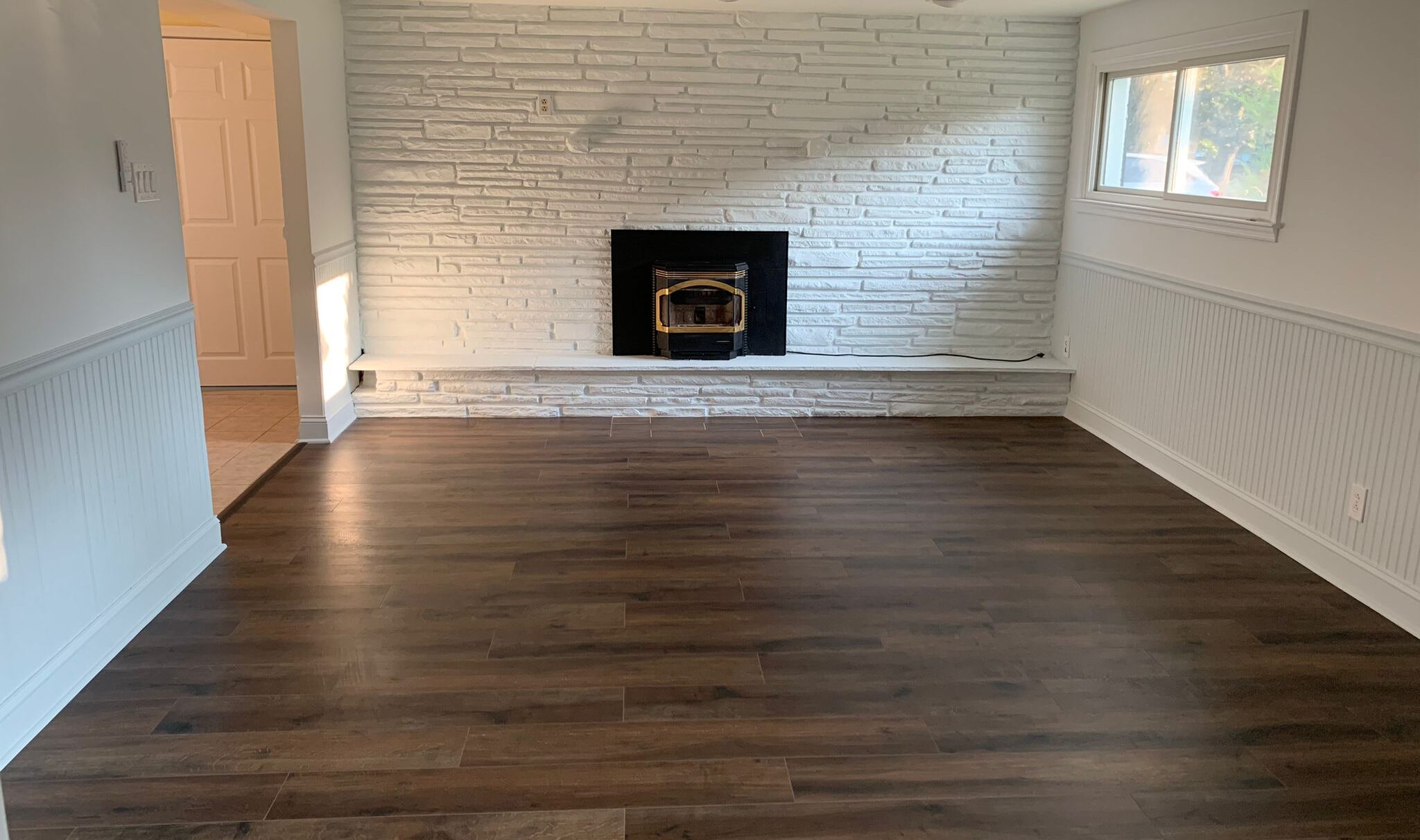 Floor renovation project by OriHomeImprovement, combining durability, detail, and elegant design.