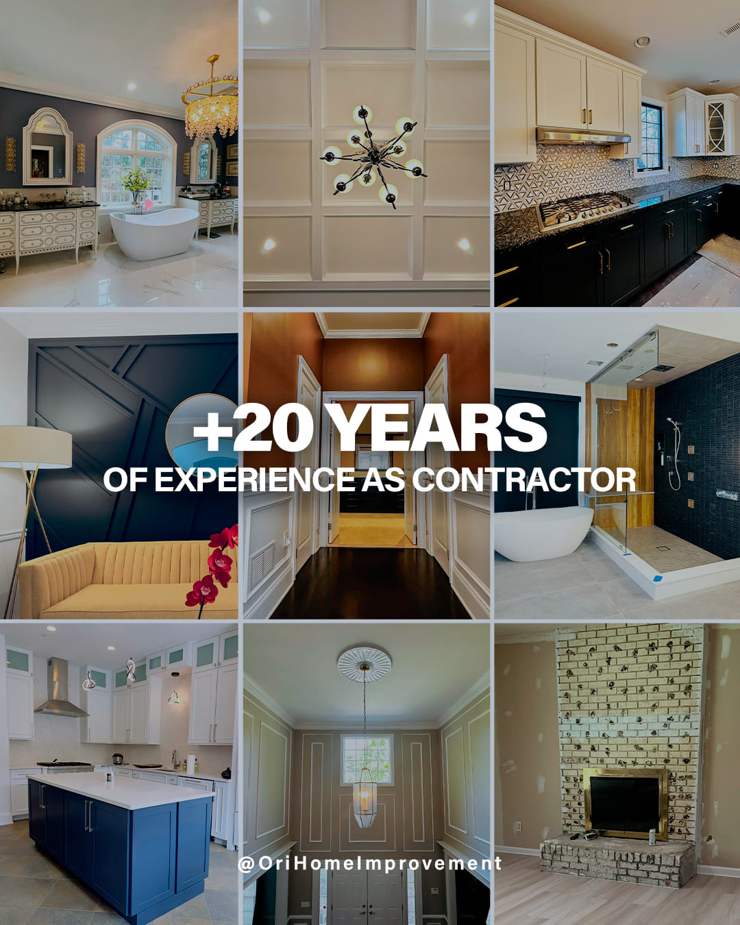With 20+ years of experience, OriHomeImprovement delivers trusted solutions for every project.