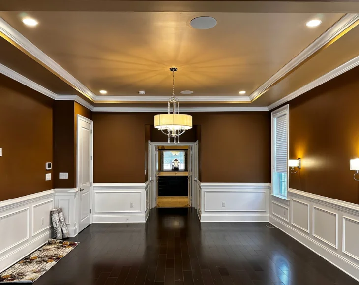 Interior painting and trim work after in New Jersey by Ori Home Improvement