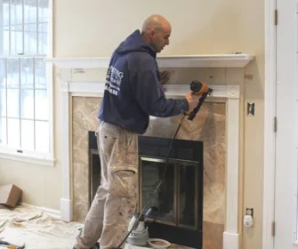 Ori Home Improvement contractor working on interior home renovation in New Jersey